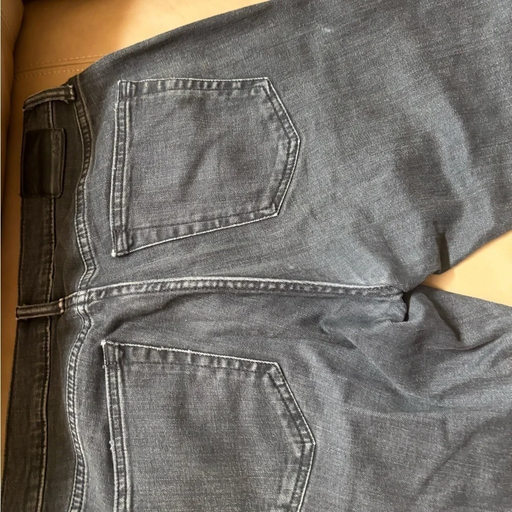 Distressed Abercrombie Black Skinny Jeans